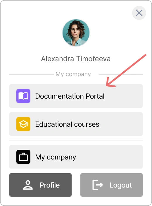 Configuring application display in the Encvoy ID mini-widget