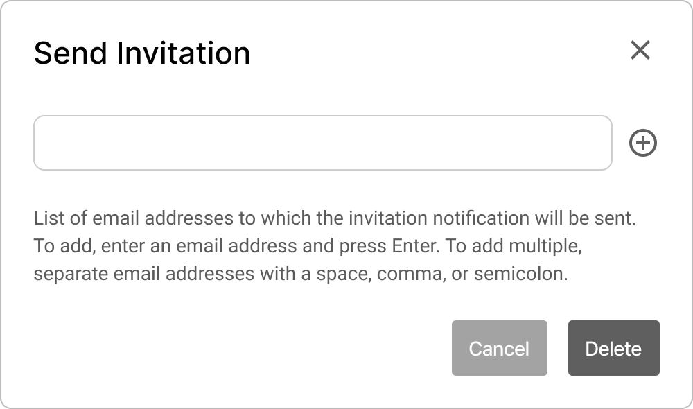Invito applicazione in Encvoy ID